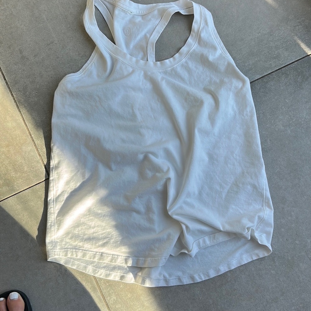 Athleta tank white